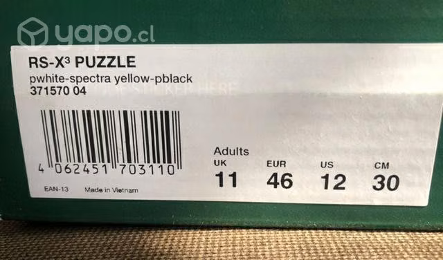 Zapatillas puma es-x3 puzzle