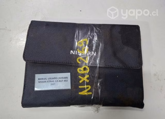 Manual Usuario (NXB269) Nissan Xtrail 2.5 AUT 4x2