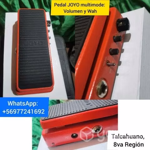 Pedal JOYO Multimode Wah y Volumen