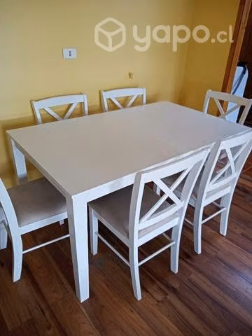 Comedor 6 sillas