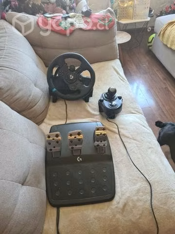 Volante g923 +palanca de cambio