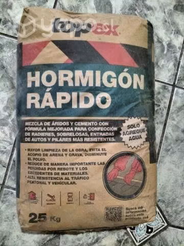 Hormigón rápido