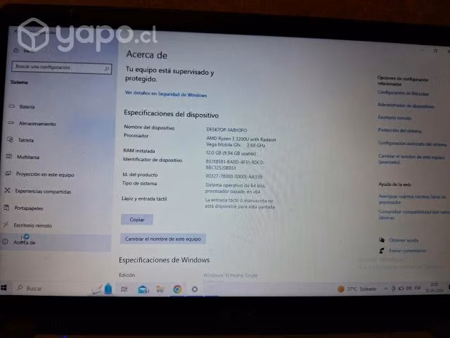 Notebook acer aspire 5