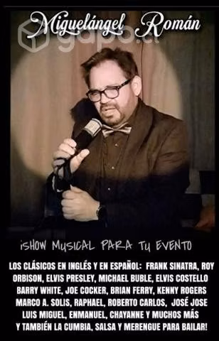 Cantante para tu fiesta elegante