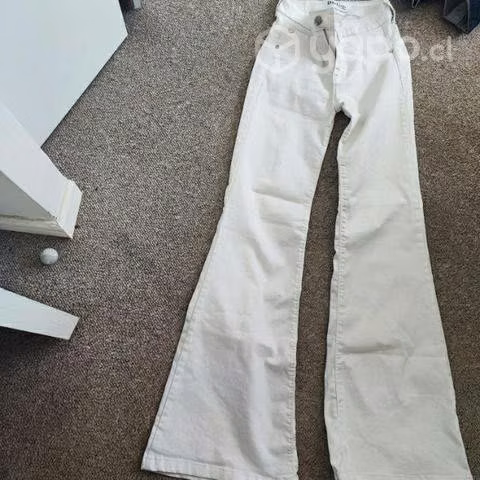 Pantalón jeans pata elefante - Imagen 3
