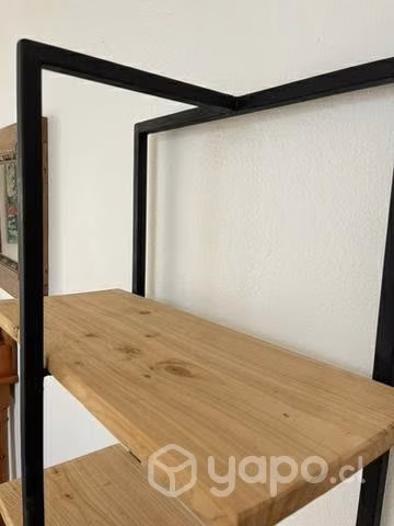 Repisa fierro y madera Ciprés