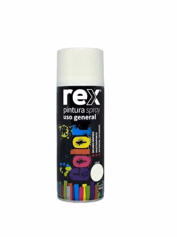Pintura en Spray de Uso General REX Negro Mate - Imagen 2