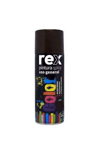 Pintura en Spray de Uso General REX Negro Mate - Imagen 6