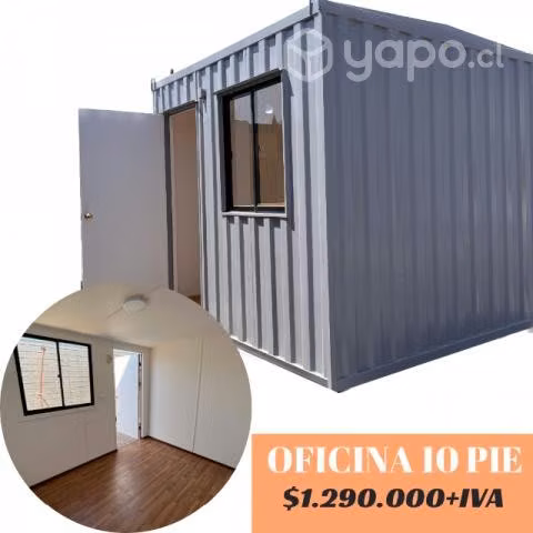 Oficina container y modular 10 pie