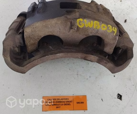 Caliper Delantero Izq (gwb034) Wall Wingle 2.0