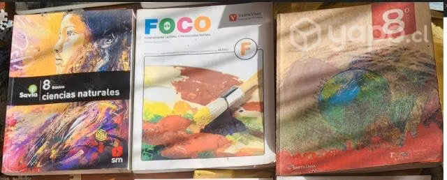 Libros Escolares 1 y 2 Medio Santillana