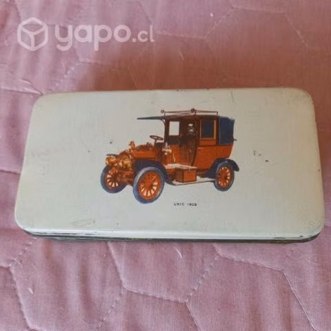 Caja antigua autitos ambrosoli de 1965