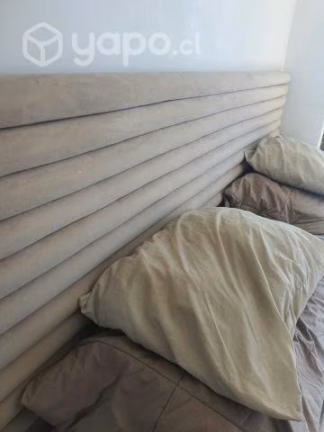 Cama super king + respaldo