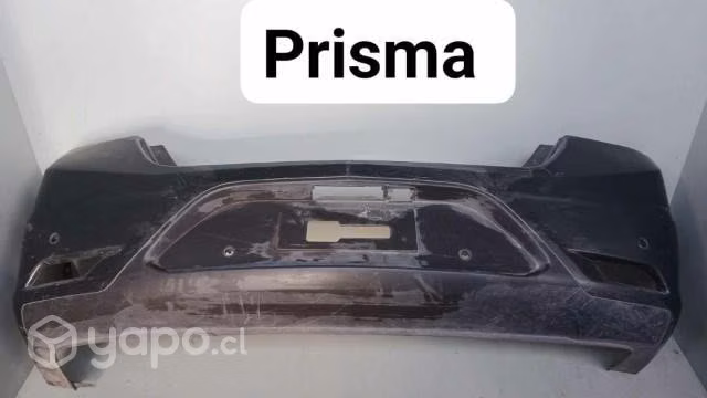 Parachoque trasero chevrolet prisma dmg multimarca