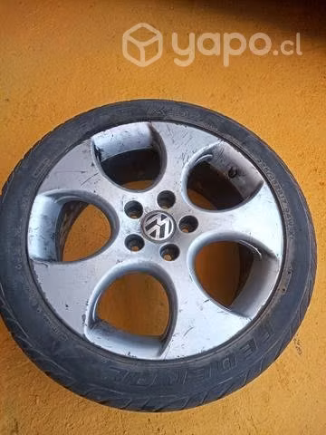 Volkswagen golf gti mk6 llanta original con neumat