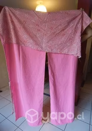 Cortinas rosadas