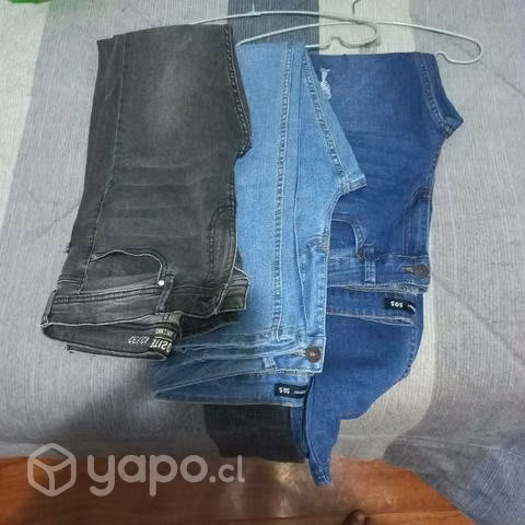 3 pantalones de hombre