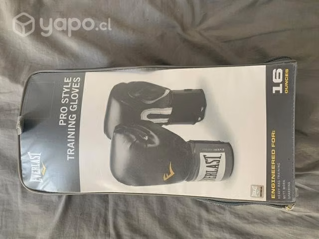 Guantes de box everlast + vendas