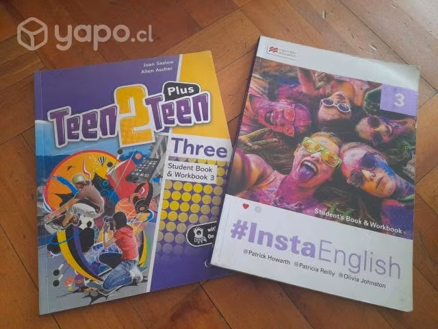 Libros Inglés Teen2Teen 3 e InstaEnglish 3
