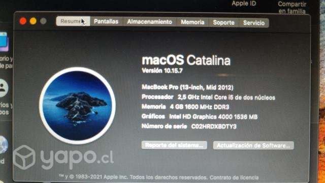 MacBook Pro 2012 - Imagen 6