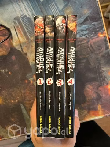 Manga ataque a los titanes