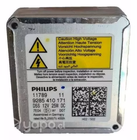 Ampolleta Xenón D5S, 12V, 25W, 4300K Luminosidad