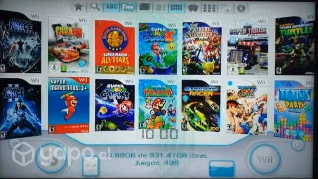 Nintendo Wii+90juegos o permuto
