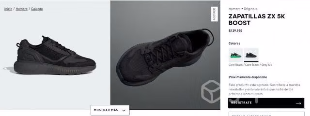 Zapatillas zx 5k boost adidas originals - Imagen 6