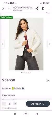 Parka mujer