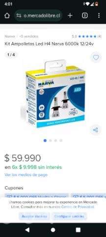 Turbo led h4. - Imagen 4