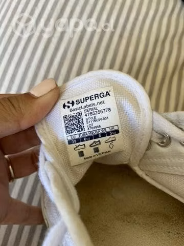 Zapatillas Superga blancas - Imagen 2