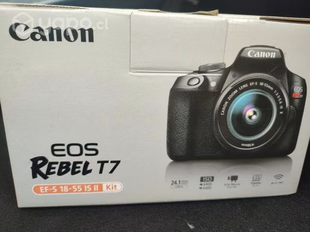 Camara Canon Rebel t7 NUEVA