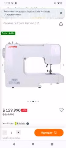 Máquina de coser