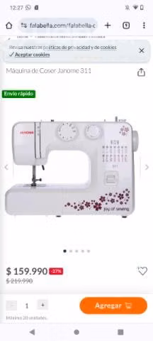 Máquina de coser