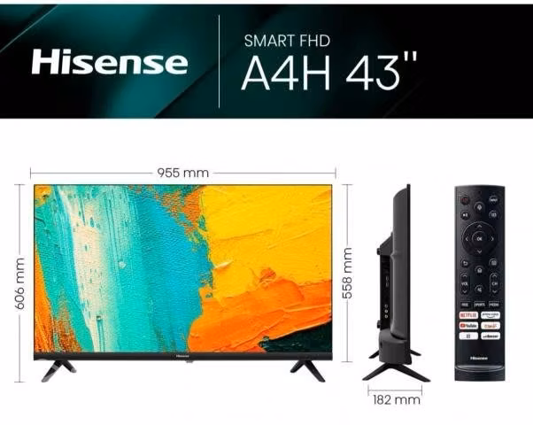 TV Hisense smart 43¨