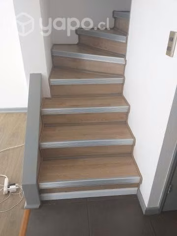 Se revisten escaleras