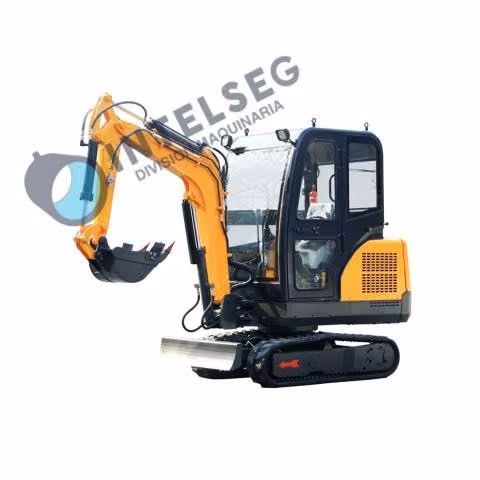 Mini excabadora 2000 kilos motor laidong cabina ce