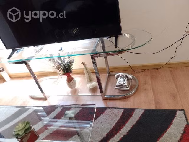 juego rack y mesa centro