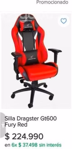 Silla gamer