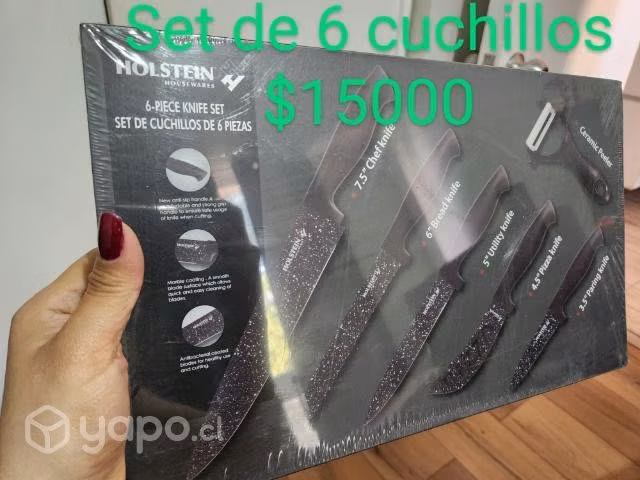 Set De Cuchillos 6 piezas Holstein