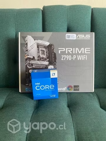 Intel Core i7 - 13700k + Placa Asus Z790-P