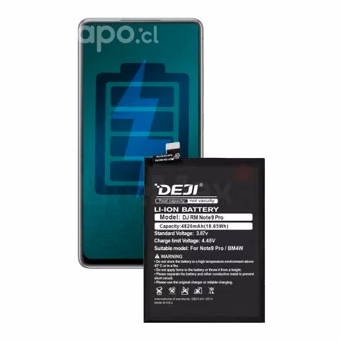 Bateria Mi 10T Lite 5G /Redmi Note 9 DEJI Original