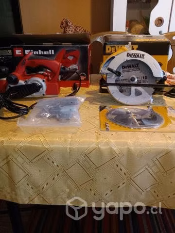 Sierra circular, cepillo eléctrico