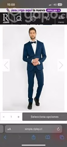 Traje formal INDEX