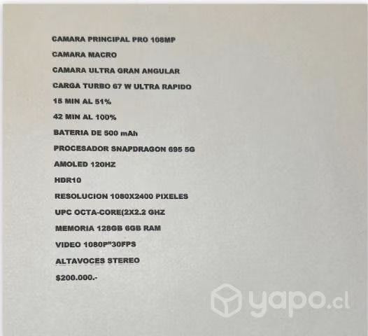 Celular Xiaomi redmi note 11 pro 5g