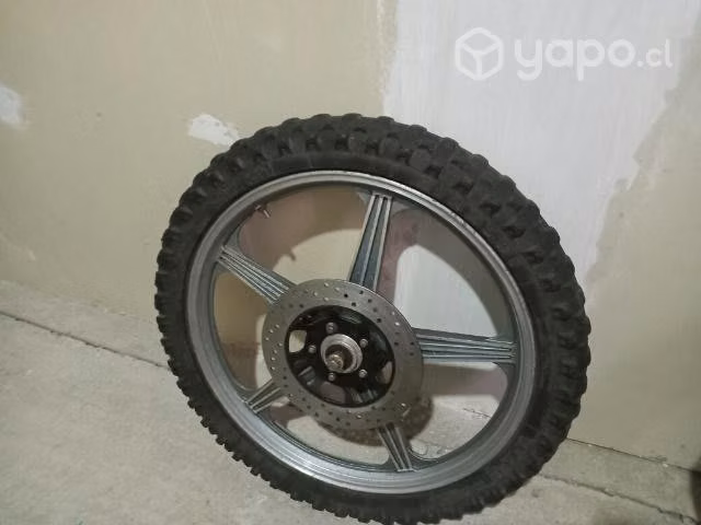 Par de. Ruedas moto