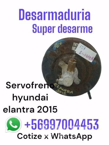 Servofreno Hyundai Elantra año 2015