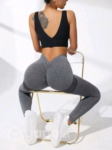 Leggins Deportivos con Terminación en V - Imagen 2