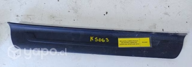 Moldura Cubre Zocalo Del der (KS063) Kia Sportage