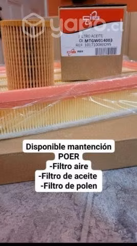 Kit mantencion great wall poer